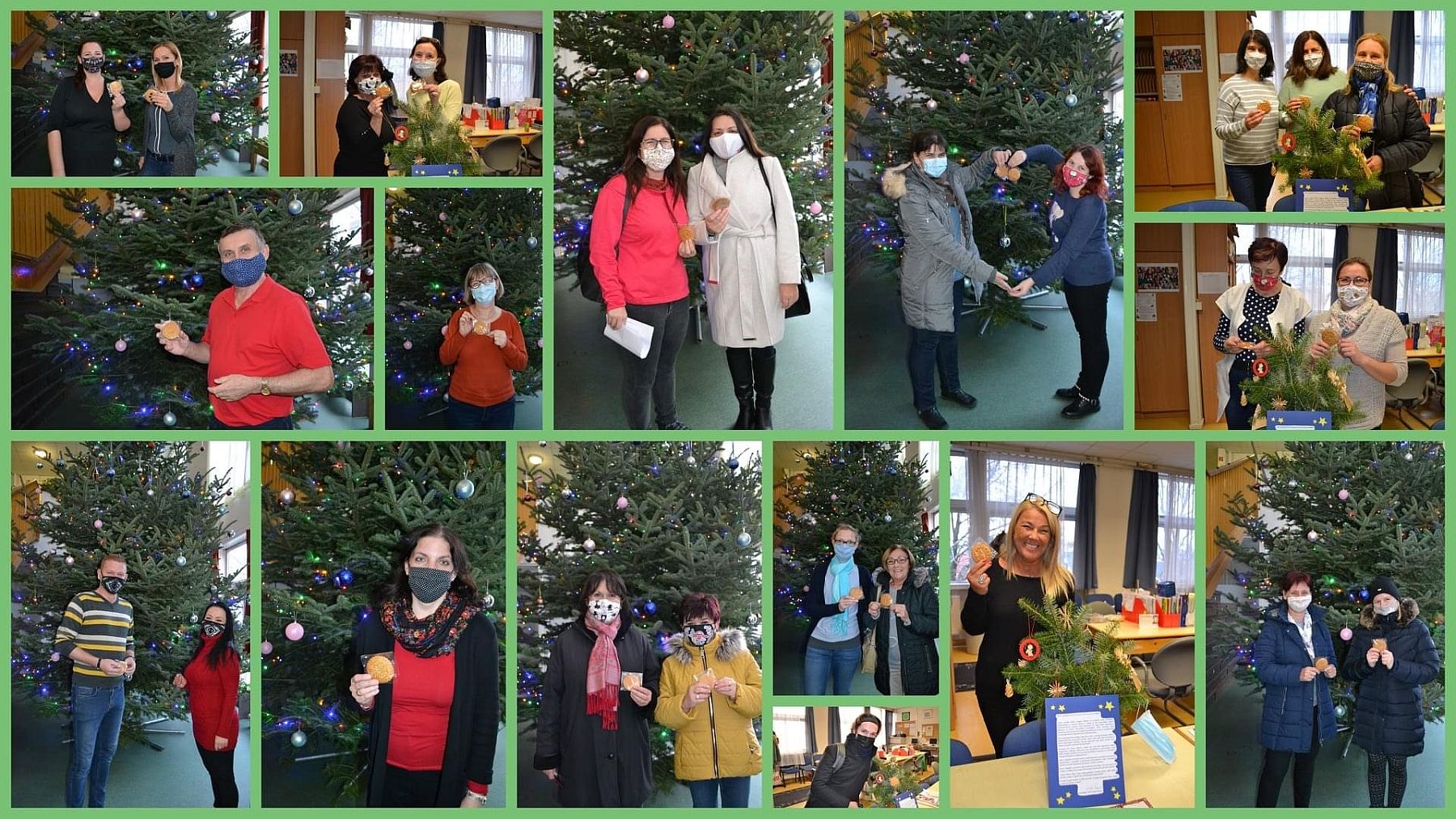 Szeretet süteményt kaptak a Hétvezér, a Kossuth és a Széna Téri Általános Iskola munkatársai